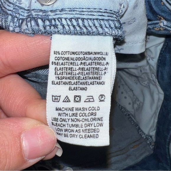 Free People We The Free Crvy Curvy Ankle Skinny Jeans Size 28 Regular - Picture 7 of 8